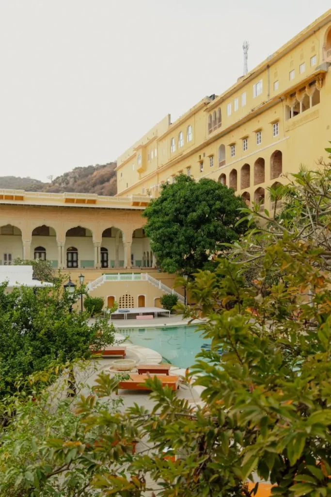 Samode Palace, palais historique au Rajasthan en Inde